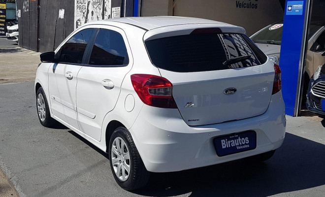 🚗 Ford Ka SE 1.0 2017 Branco – Econômico e completo! 🤍-3
