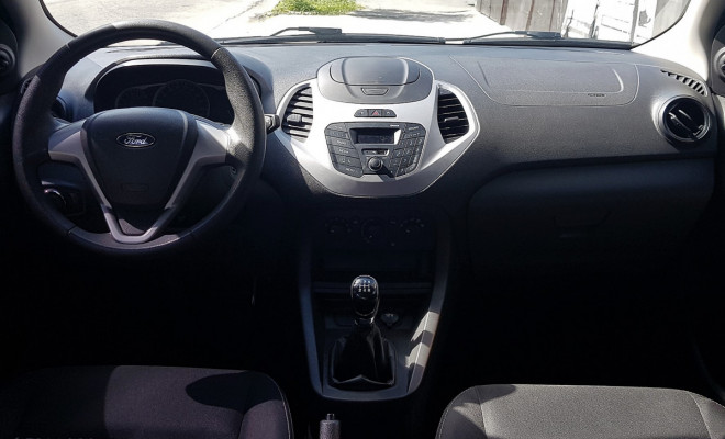 🚗 Ford Ka SE 1.0 2017 Branco – Econômico e completo! 🤍-7