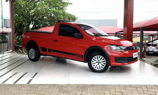 VW - VolksWagen Saveiro Trendline 1.6 T.Flex 8V 2016 Flex-1