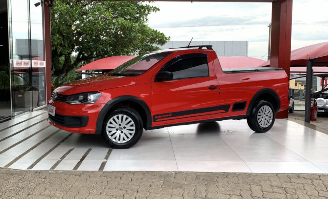 VW - VolksWagen Saveiro Trendline 1.6 T.Flex 8V 2016 Flex