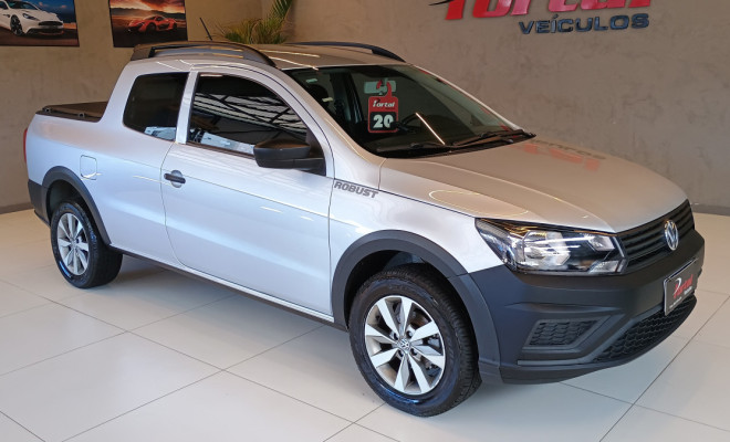VW - VolksWagen Saveiro Robust 1.6 Total Flex 8V CD 2020 Flex-0