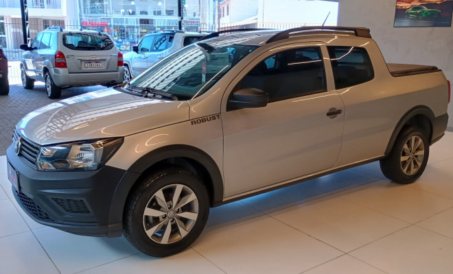 VW - VolksWagen Saveiro Robust 1.6 Total Flex 8V CD 2020 Flex-2