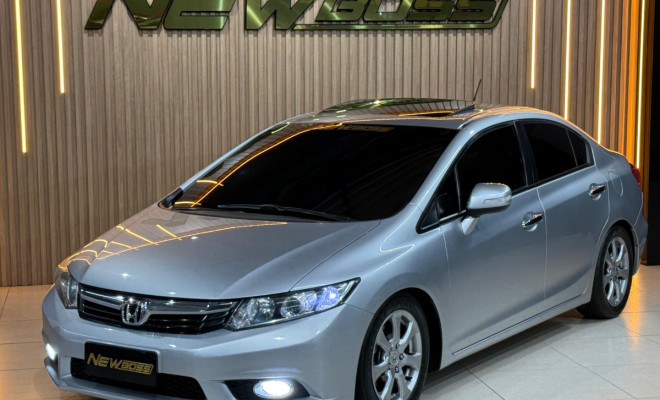 Honda Civic Sedan EXS 1.8/1.8 Flex 16V Aut. 4p 2013 Flex-3
