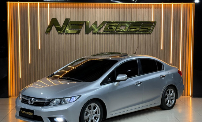 Honda Civic Sedan EXS 1.8/1.8 Flex 16V Aut. 4p 2013 Flex-1