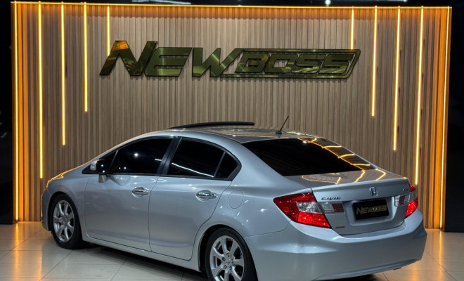 Honda Civic Sedan EXS 1.8/1.8 Flex 16V Aut. 4p 2013 Flex-2