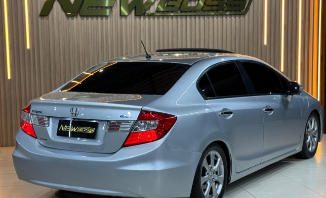 Honda Civic Sedan EXS 1.8/1.8 Flex 16V Aut. 4p 2013 Flex-4