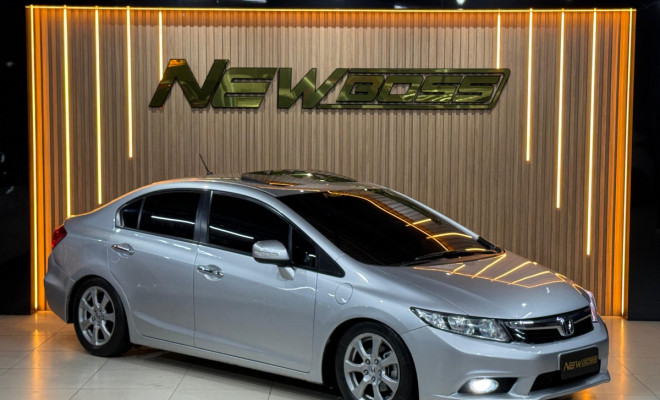 Honda Civic Sedan EXS 1.8/1.8 Flex 16V Aut. 4p 2013 Flex