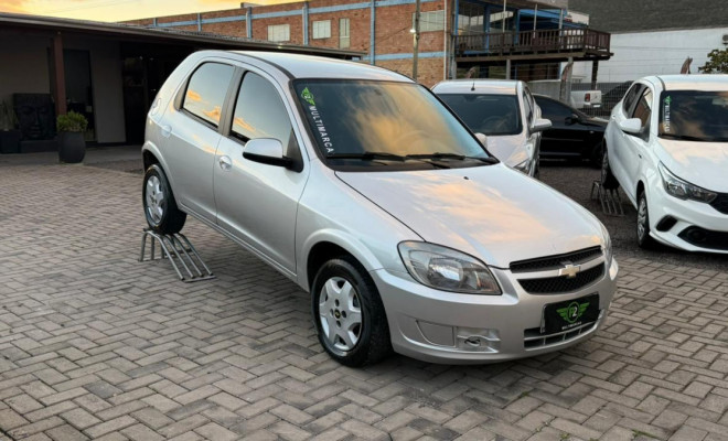 GM - Chevrolet Celta Spirit/ LT 1.0 MPFI 8V FlexP. 5p 2013 Flex-1