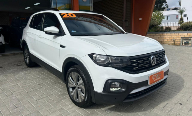 VW - VolksWagen T-Cross Comfor. 200 TSI 1.0 Flex 5p Aut. 2020 Flex-1
