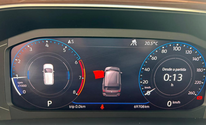 VW - VolksWagen T-Cross Comfor. 200 TSI 1.0 Flex 5p Aut. 2020 Flex-7