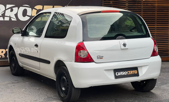 Renault Clio 1.0 2011 Flex  Básico   100% financiado-3