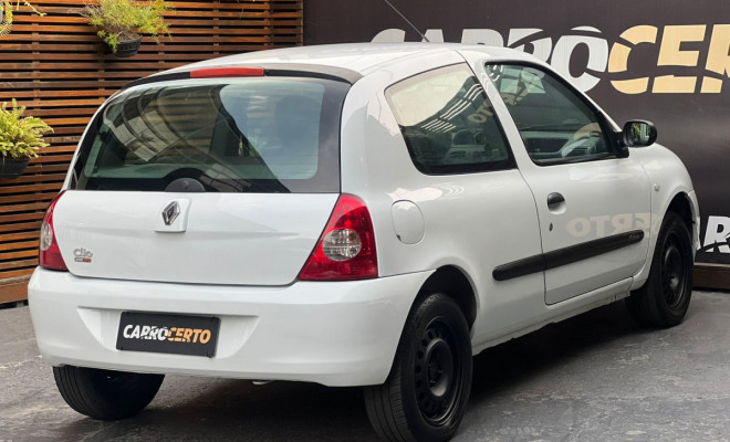 Renault Clio 1.0 2011 Flex  Básico   100% financiado-2