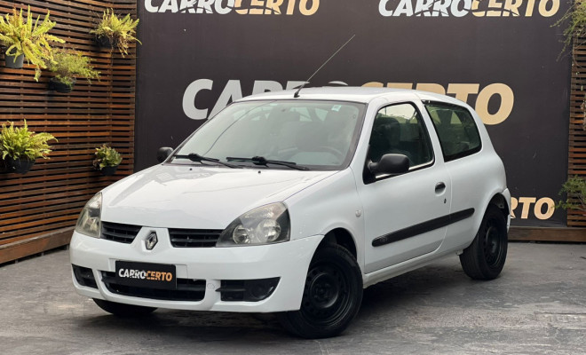 Renault Clio 1.0 2011 Flex  Básico   100% financiado