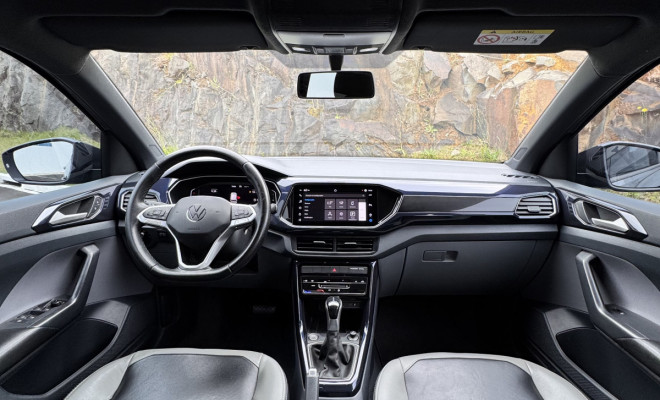 VW - VolksWagen T-Cross Comfor. 200 TSI 1.0 Flex 5p Aut. 2022 Flex-7