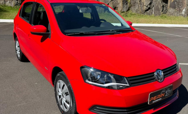 VW - VolksWagen Gol (novo) 1.0 Mi Total Flex 8V 4p 2014 Flex
