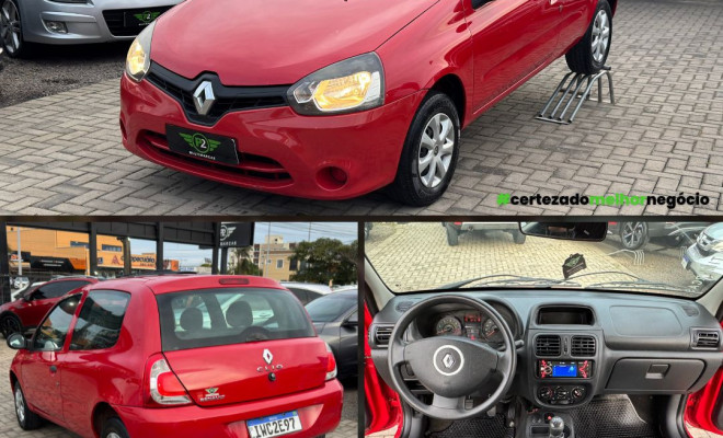 Renault Clio Authentique 1.0/1.0 Hi-Power 16V 3p 2015 Flex