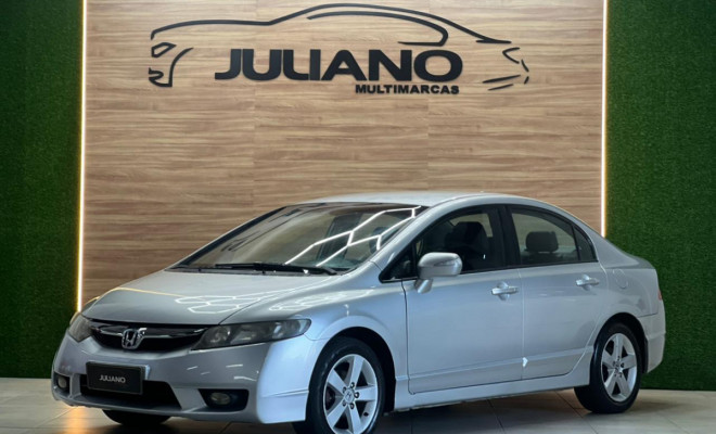 ( REPASSE) Honda Civic Sedan LXS 1.8/1.8 Flex 16V Aut. 4p 2010 Flex-0