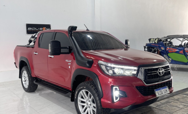 Toyota Hilux CD SR 4x2 2.7 16V/2.7 Flex Aut. 2019 Gás-0