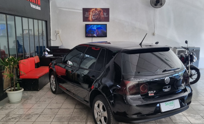 VW - VolksWagen Golf Sportline 1.6 Mi Total Flex 8V 4p 2009 Flex-3