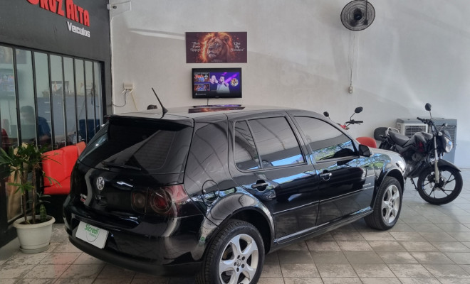 VW - VolksWagen Golf Sportline 1.6 Mi Total Flex 8V 4p 2009 Flex-4