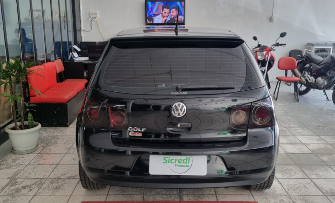 VW - VolksWagen Golf Sportline 1.6 Mi Total Flex 8V 4p 2009 Flex-2