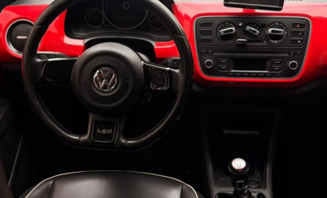 VW - VolksWagen up! black/white/red 1.0 T. Flex 12V 5p 2015 Flex-9