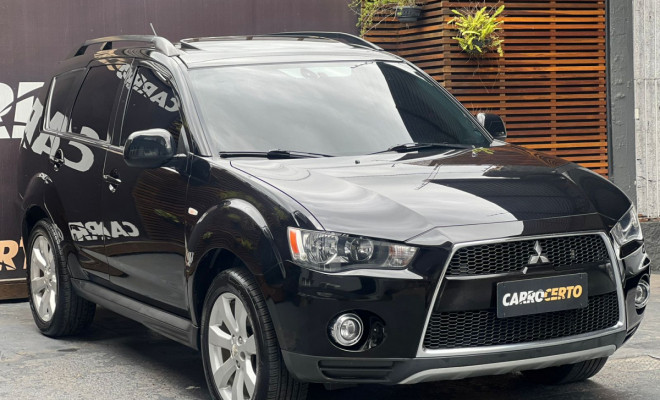 Mitsubishi OUTLANDER 3.0 GT 3.0 V6 Aut. 2012 Gasolina  C/teto  Bancos aquecidos-1
