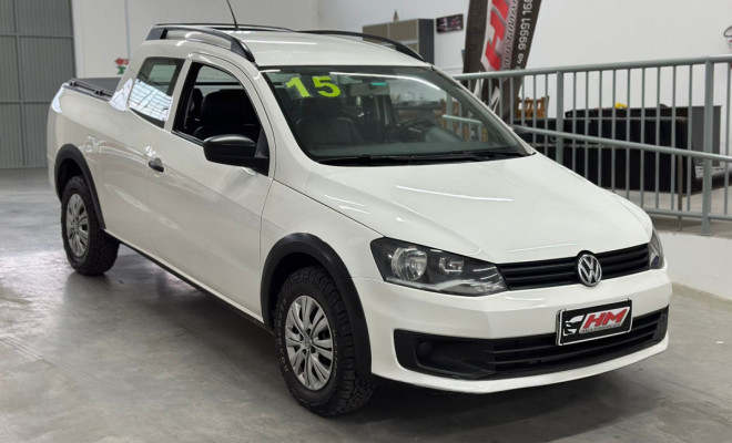 VW - VolksWagen Saveiro Trendline 1.6 T.Flex 8V CD 2015 Gasolina
