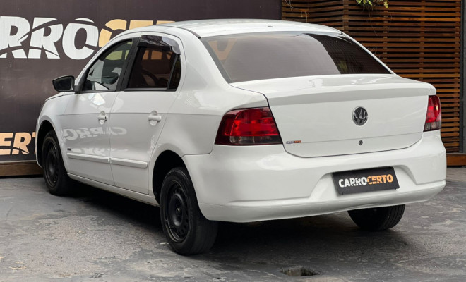 VW - VolksWagen VOYAGE 1.6 2009 Flex  100% financiado  AR GELANDO-3