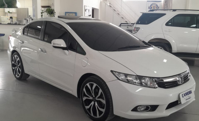 Honda Civic Sedan EXS 1.8/1.8 Flex 16V Aut. 4p 2013 Flex-1