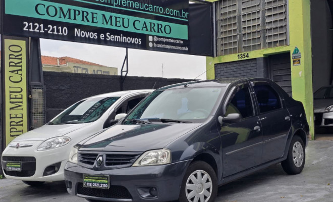 Renault LOGAN Authentique Hi-Flex 1.0 16V 4p 2008 Flex