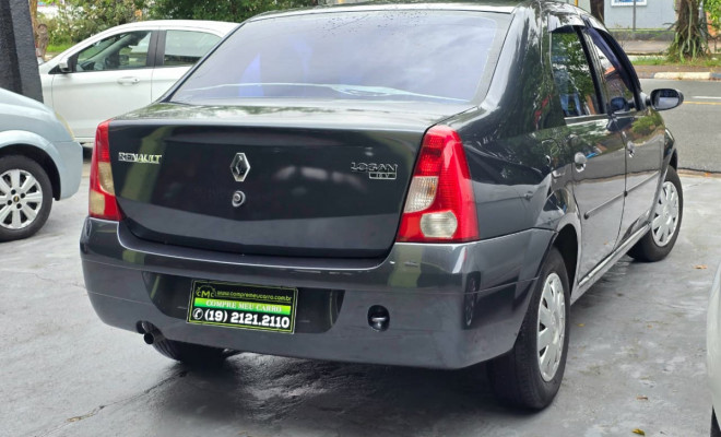 Renault LOGAN Authentique Hi-Flex 1.0 16V 4p 2008 Flex-3