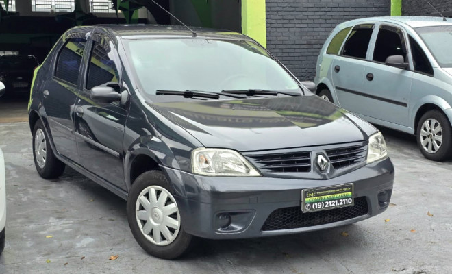 Renault LOGAN Authentique Hi-Flex 1.0 16V 4p 2008 Flex-1