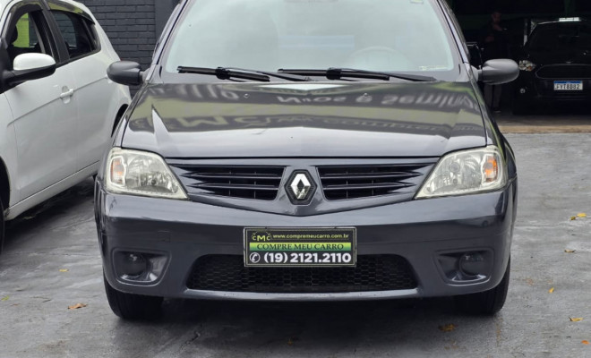 Renault LOGAN Authentique Hi-Flex 1.0 16V 4p 2008 Flex-0