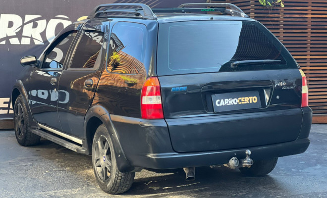 Fiat Palio Weekend Adventure 1.6  2003 Completo   100% Financiado-3