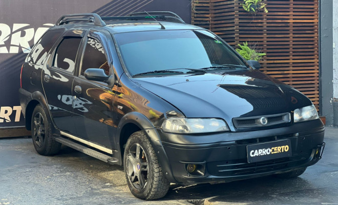 Fiat Palio Weekend Adventure 1.6  2003 Completo   100% Financiado-1