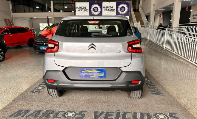 Citroën C3 Live Pack 1.0 Flex 6V 5p Mec. 2024 Flex-3