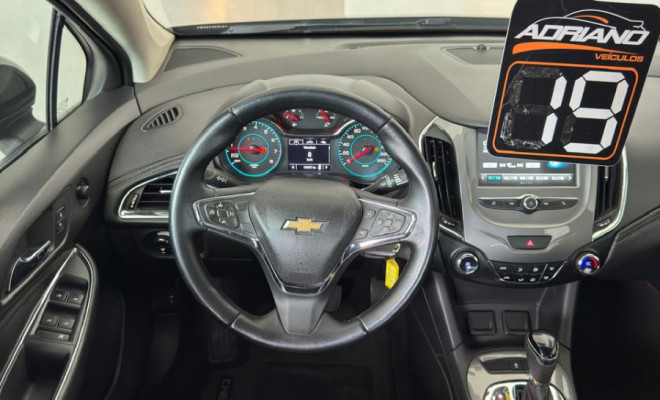 CRUZE Sport LT 1.4 TB Aut. 2019 - Turbo, Completíssimo e com Visual Esportivo!-10