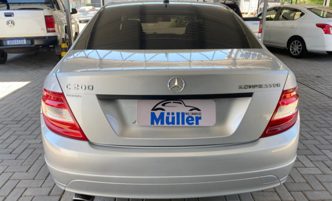 Mercedes-Benz C-200 Kompressor Classic 1.8 16V Aut. 2010 Gasolina-3