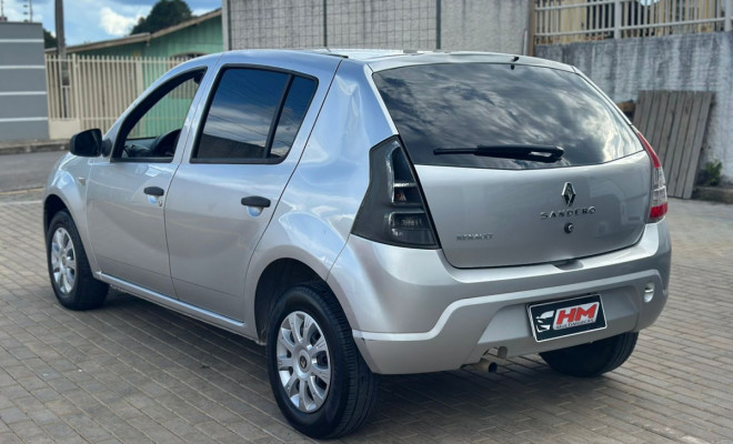 Renault SANDERO Authentique Hi-Flex 1.0 16V 5p 2014 Flex-0