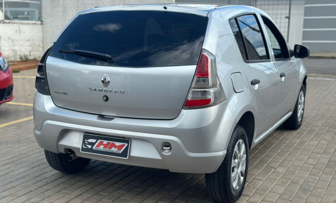 Renault SANDERO Authentique Hi-Flex 1.0 16V 5p 2014 Flex-2