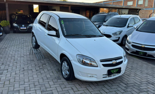 GM - Chevrolet Celta Spirit/ LT 1.0 MPFI 8V FlexP. 5p 2015 Flex-0