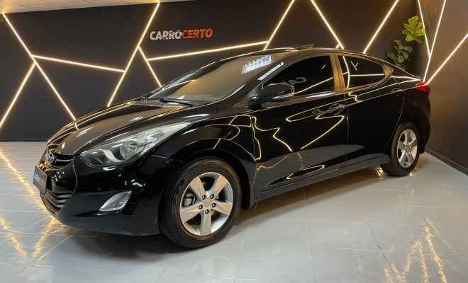 Hyundai Elantra GLS 2.0  Aut. 2014 Flex  C/ teto solar  TOP DE LINHA-1