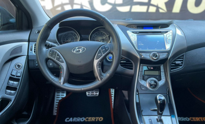 Hyundai Elantra GLS 2.0  Aut. 2014  Com Teto solar e Multimidia-5