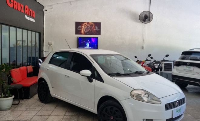 Fiat Punto HLX 1.8 Flex 8V 5p 2009 Flex-0