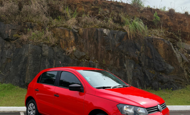 VW - VolksWagen Gol Trendline 1.0 T.Flex 8V 5p 2015 Flex