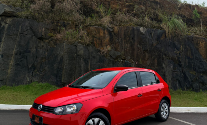 VW - VolksWagen Gol Trendline 1.0 T.Flex 8V 5p 2015 Flex-0