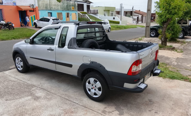 Fiat Strada Trekking 1.8 mpi Flex 8V CE 2009 Flex-0