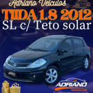 TIIDA SL 1.8 2012 | TETO SOLAR, BANCOS EM COURO E CHAVE DE PRESENÇA!-15