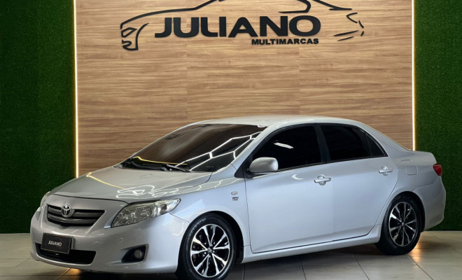 ( REBAIXADO ) Toyota Corolla XLi 1.8/1.8 Flex 16V Aut. 2009 Flex-0
